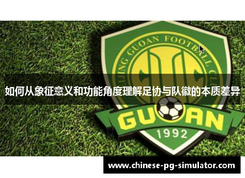 如何从象征意义和功能角度理解足协与队徽的本质差异 如何从象征意义和功能角度理解足协与队徽的本质差异