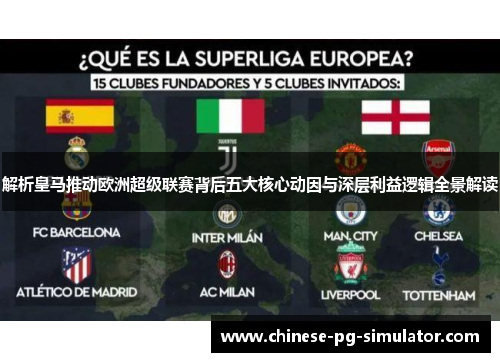 解析皇马推动欧洲超级联赛背后五大核心动因与深层利益逻辑全景解读